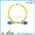 Chaqueta SC LSZH Cable de conexión de fibra óptica YFOC 50/125 o 62.5 / 125